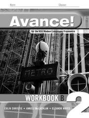 Cover of: Avance