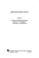 Cover of: Explanatory Style