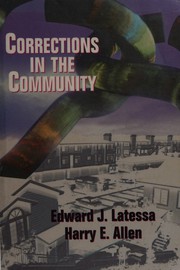 Cover of: Corrections in the community