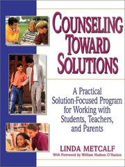 Cover of: Counseling toward solutions