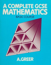 Cover of: A Complete GCSE Mathematics