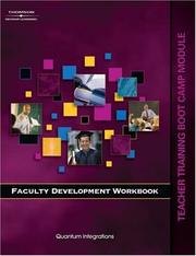 Cover of: Faculty development workbook