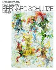 Cover of: Bernard Schultze