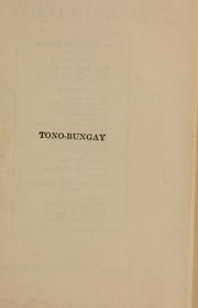 Cover of: Tono-Bungay