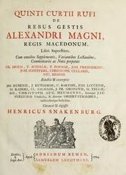 Cover of: Historia Alexandri Magni