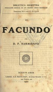 Cover of: Facundo