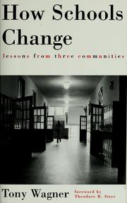 Cover of: How schools change