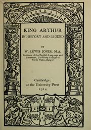 Cover of: King Arthur in history and legend