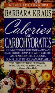 Cover of: Calories and carbohydrates