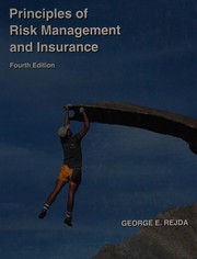 Cover of: Principles of risk management and insurance