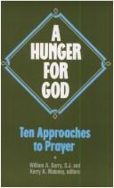 Cover of: A hunger for God
