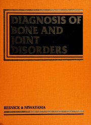 Cover of: Diagnosis of Bone and Joint Disorders