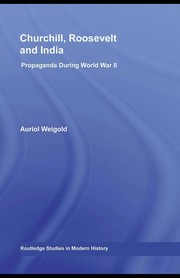 Cover of: Churchill, Roosevelt, and India