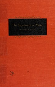 Cover of: The enjoyment of music