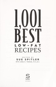 Cover of: 1,001 best low-fat recipes