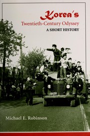 Cover of: Korea's twentieth-century odyssey