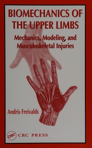 Cover of: Biomechanics of the upper limbs