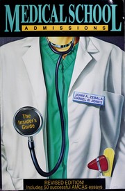 Cover of: Medical school admissions