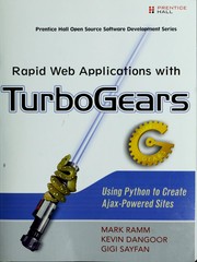 Cover of: Rapid Web applications with TurboGears