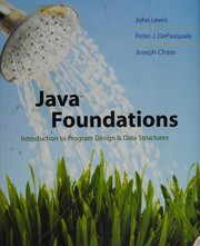 Cover of: Java foundations