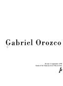 Cover of: Gabriel Orozco