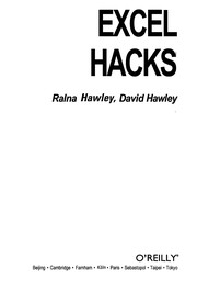 Cover of: Excel Hacks