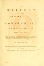 Cover of: History of the Decline and Fall of the Roman Empire Complete and Unabridged
