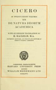 Cover of: De Natura deorum