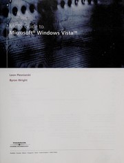Cover of: MCTS guide to Microsoft Windows Vista Professional