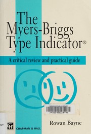 Cover of: The Myers-Briggs type indicator