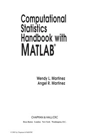 Cover of: Computational statistics handbook with MATLAB