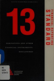 Cover of: Derivatives and other financial instruments
