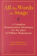 Cover of: All the words on stage