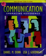 Cover of: Communication: embracing difference