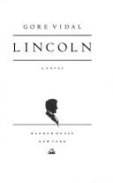 Cover of: Lincoln (Narratives of a Golden Age)