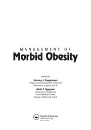 Cover of: Management of morbid obesity
