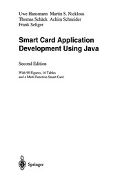 Cover of: Smart card application development using Java