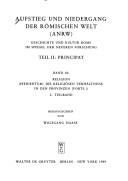 Cover of: Politische Geschichte (Provinzen und Randvölker: Mesopotamien, Armenien, Iran, Südarabien, Rom und der Ferne Osten) (German Edition)
