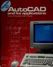 Cover of: AutoCAD and its applications
