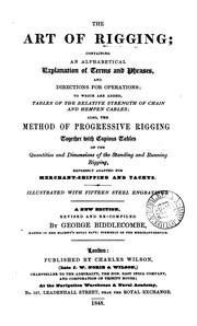 Cover of: The art of rigging