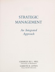 Cover of: Strategic Management: an integrated approach