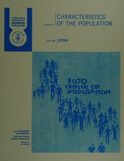 Cover of: Population: Characteristics of the population.