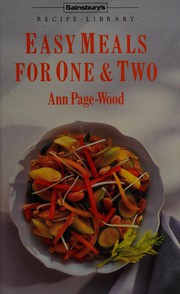 Cover of: Easy meals for one & two