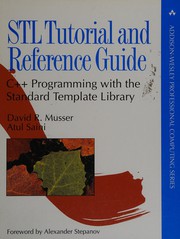 Cover of: STL tutorial and reference guide