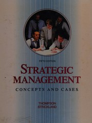 Cover of: Strategic management