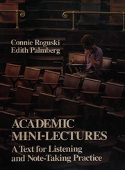 Cover of: Academic Mini-Lectures
