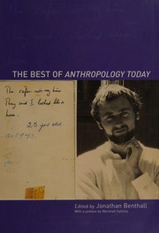 Cover of: The best of Anthropology today