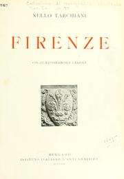 Cover of: Firenze