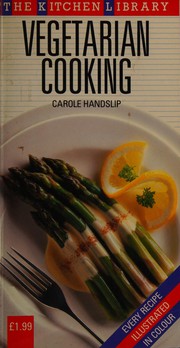 Cover of: Vegetarian cooking