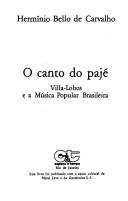 Cover of: O canto do pajé